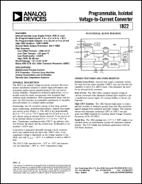 datasheet for 1B22 by Analog Devices
