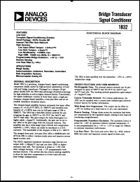 datasheet for 1B32AN by Analog Devices