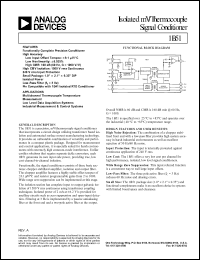 datasheet for 1B51AN by Analog Devices
