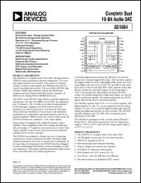 datasheet for AD1864N by Analog Devices