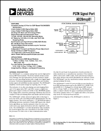 datasheet for AD28MSP01KN by Analog Devices