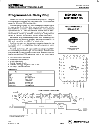 datasheet for MC100E195FN by ON Semiconductor