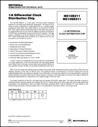 datasheet for MC100E211FN by ON Semiconductor