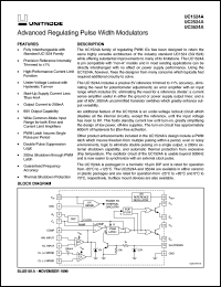 datasheet for UC2524AN by Unitrode Semiconductor Products
