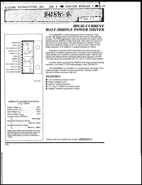 datasheet for UDN2955W-2 by Allegro MicroSystems, Inc.