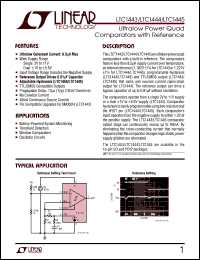 datasheet for LTC1443IN by Linear Technology