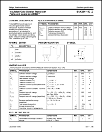 datasheet for BUK866-400IZ by Philips Semiconductors