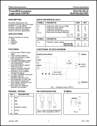 datasheet for BUK104-50L by Philips Semiconductors