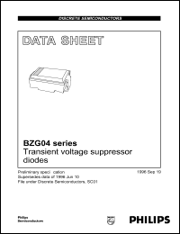 datasheet for BZG04-8V2 by Philips Semiconductors