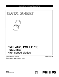 datasheet for PMLL4150 by Philips Semiconductors