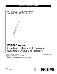datasheet for BY8004 by Philips Semiconductors
