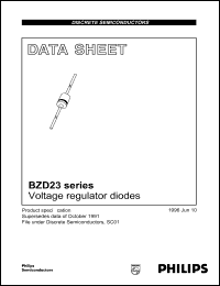 datasheet for BZD23-C3V6 by Philips Semiconductors
