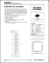 datasheet for MC100H601FN by ON Semiconductor