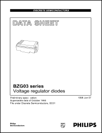 datasheet for BZG03-C10 by Philips Semiconductors