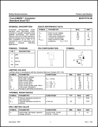 datasheet for BUK7514-30 by Philips Semiconductors