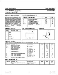 datasheet for BUK7840-55 by Philips Semiconductors