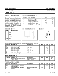 datasheet for BUK9675-55 by Philips Semiconductors