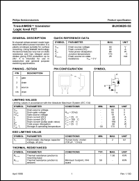 datasheet for BUK9628-55 by Philips Semiconductors
