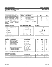 datasheet for BUK7880-55 by Philips Semiconductors