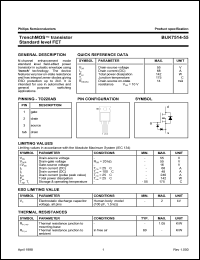 datasheet for BUK7514-55 by Philips Semiconductors