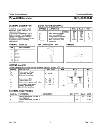 datasheet for BUK456-100A by Philips Semiconductors