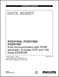 datasheet for PCD3755EH by Philips Semiconductors