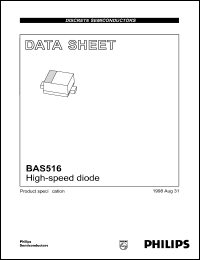 datasheet for BAS516 by Philips Semiconductors