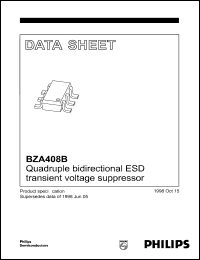 datasheet for BZA408B by Philips Semiconductors