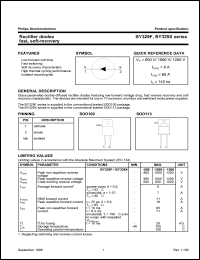 datasheet for BY329F-800 by Philips Semiconductors