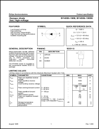 datasheet for BY459X-1500 by Philips Semiconductors