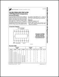 datasheet for JM38510/31101SE by 