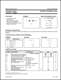 datasheet for BYV32F-150 by Philips Semiconductors