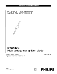 datasheet for BYX132G by Philips Semiconductors