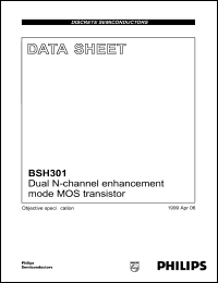 datasheet for BSH301 by Philips Semiconductors
