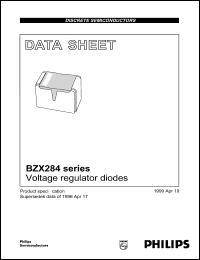 datasheet for BZX284-B4V3 by Philips Semiconductors