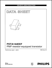 datasheet for PDTA144EEF by Philips Semiconductors