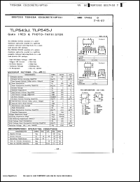 datasheet for TLP543J by Toshiba