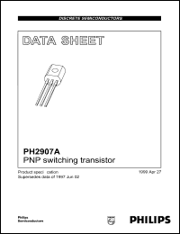 datasheet for PH2907A by Philips Semiconductors