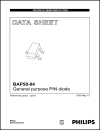 datasheet for BAP50-04 by Philips Semiconductors