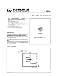 datasheet for L9700 by SGS-Thomson Microelectronics
