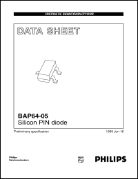 datasheet for BAP64-05 by Philips Semiconductors