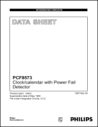 datasheet for PCF8573T by Philips Semiconductors