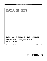 datasheet for BF1202 by Philips Semiconductors