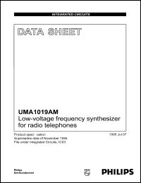 datasheet for UMA1019AM by Philips Semiconductors