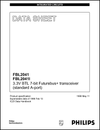 datasheet for FBL2041IBB by Philips Semiconductors