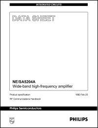 datasheet for SA5204AN by Philips Semiconductors