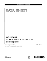 datasheet for OQ2536HP by Philips Semiconductors