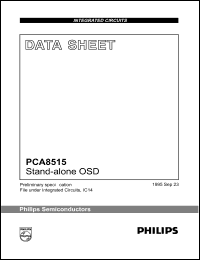 datasheet for PCA8515P by Philips Semiconductors