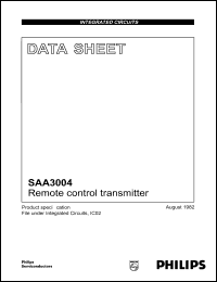 datasheet for SAA3004T by Philips Semiconductors