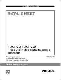 datasheet for TDA8772AH/3 by Philips Semiconductors